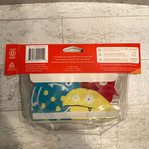 Ziptuck Sustainable Reusable Snack Bags & Sandwich Bag Bundle - Picture 7 of 13